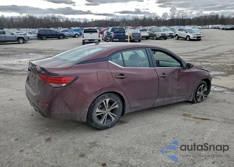 2022 Nissan Sentra Sv z USA, uszkodzony, nr VIN 3N1AB8CV5NY208749